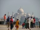 View of Taj from the Agra Fort